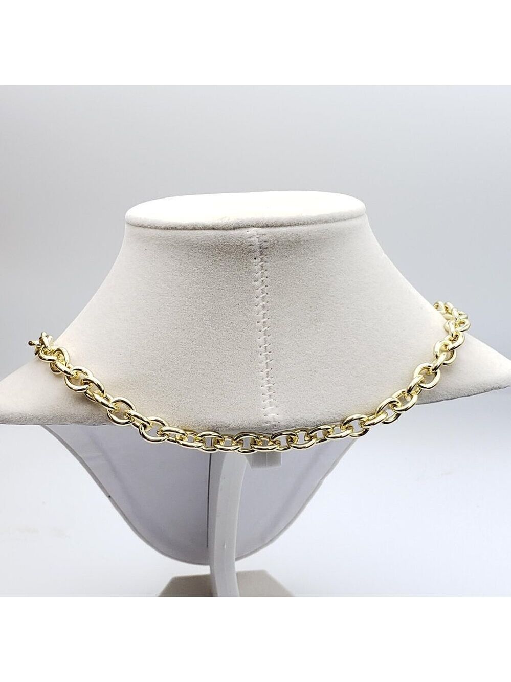 Authentic Louis Vuitton Gold Padlock w/unbranded 16k Gold Plated Stainless Steel - Picture 8 of 16